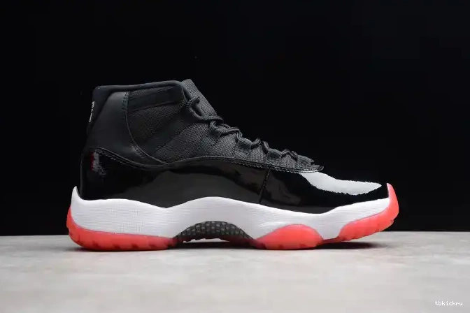 Cheap TBkick Retro Jordan Bred 11 378037-010 Air (2012) 0615